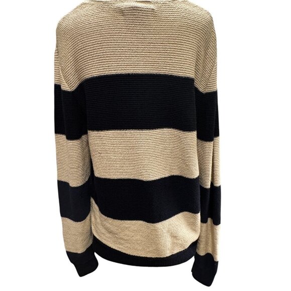Vintage University Club Rowing Crew Striped Sweater | Size Medium - Picture 4 of 5